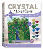 Crystal Creation Proud Peacock With 2000+ Crystals (12 Vivid Colours!)