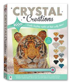 Crystal Creation Wild Tiger With 2000+ Crystals (12 Vivid Colours!)