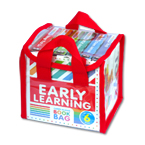 Early Learning Carry-Along Book Bag (Includes 6 Books)