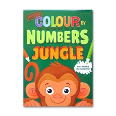 Hidden Colour by Numbers Jungle (What Animals Can You Reveal?)