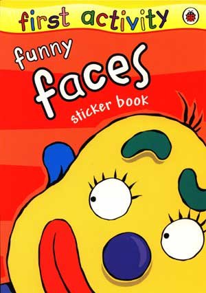 Activity - Funny Faces - Sticker Book with over 50 colorful stickers ...