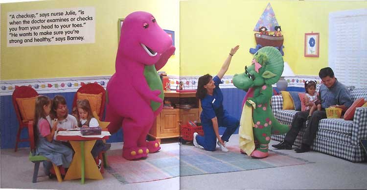 barney let s go to the doctor story book bukugaby buku anak import distributor buku barney let s go to the doctor story book bukugaby buku anak import distributor buku