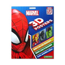 Disney Marvel 3D Posters (Scan the QR code to see how to create your own wall art!)