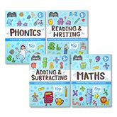 Help With Homework 5+ Learning Pack (4 Fantastic Books to practise essential skills for school with Over 100 Stickers!)