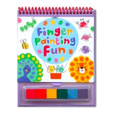 Finger Painting Fun with 6 colourful ink pads