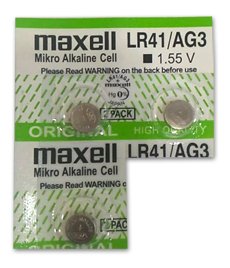 Button Cell Battery SR41 (3 batteries) (baterai untuk sound books)