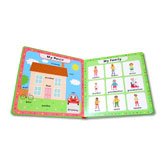 My first Dictionary The World Around Me Board Book with over 100 everyday words and Fun Pictures
