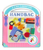 I Can Carry My Handbag Board Book with play pieces to slot into the pages
