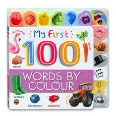 My First 100 Words by Colour Board Book 