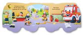Whizzy Fire Engine Shaped Vehicle Board Book