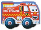 Whizzy Fire Engine Shaped Vehicle Board Book