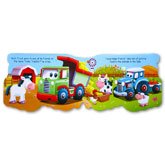 Busy Truck Vehicles Story Board Books