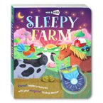 Hide & Seek Sleepy Farm Magical Lights Book Reveal hidden creatures with your magical finding device!