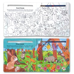 Forest - Magic Water Painting Board Book (Mess-Free)