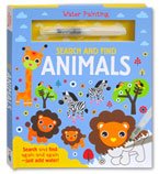 Water Painting Search and Find Animals Board Book (Search and Find Again and Again - Just Add Water!)