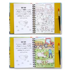 Moo and Baa Farm Magic Water Colouring (Magical Pictures to Paint Again and Again. Just Add Water!)