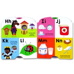 Priddy Learning My First ABC Board Book With Turn the Wheels!