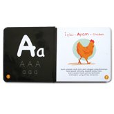 ABC PERTAMAKU Alphabet & My First Animal Words Kosakata 3 Bahasa (Arab, Inggris, dan Indonesia) (BONUS Poster ABC)