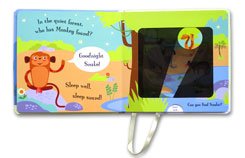 Good Night Monkey Board Book (A Magic Torch Book)