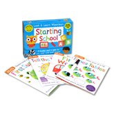 Look & Learn Wipe clean - Starting School Includes Wipe Clean Pen!