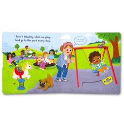 I Love My Mummy - Push Pull Slide Board Book