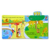 Busy Zoo - Push Pull Slide Board Book (Cover Baru)