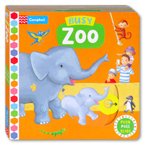 Busy Zoo - Push Pull Slide Board Book (Cover Baru)