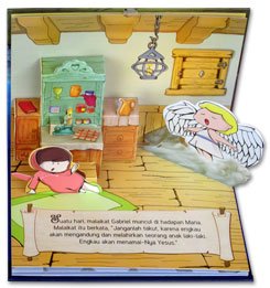 Buku Pop-Up Cerita Alkitab Kelahiran Yesus