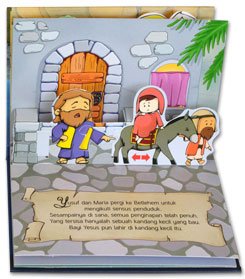 Buku Pop-Up Cerita Alkitab Kelahiran Yesus