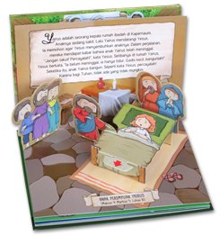 Buku Pop-Up Cerita Alkitab Mukjizat Yesus