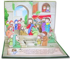 Buku Pop-Up Cerita Alkitab Mukjizat Yesus