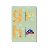 Bright Bee ABC Activity Flashcards - Trace the Letters & Lift the Flaps