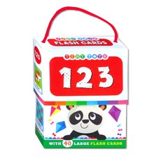 123 Tiny Tots Flash Cards (40 Large Flash Cards)