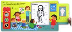 First Explorers - My Body (Push Pull Slide Board Book)