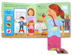 First Explorers - My Body (Push Pull Slide Board Book)