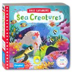 First Explorers - Sea Creatures (Push Pull Slide Board Book)