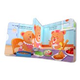 Buku Interaktif Good Habits AKU BISA MAKAN SENDIRI (Bahasa Indonesia & Inggris) dengan fitur interaktif Tarik-Dorong, Buka-Tutup, Geser!