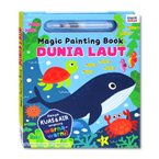 Magic Painting Book Dunia Laut Board Book! (Search and Find Again and Again - Just Add Water!)