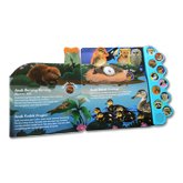 Buku Bersuara Anak Hewan Lucu 10 tombol suara hewan (Bahasa Indonesia & English)