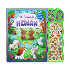 50 Sounds Hewan Sound Board Book (Bahasa Indonesia & English)