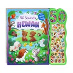 50 Sounds Hewan Sound Board Book (Bahasa Indonesia & English)