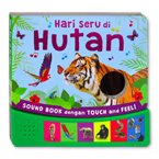 Hari Seru di Hutan Sound Book dengan touch and feel (6 sounds)
