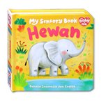My Baby & Me - My Sensory Hewan Board Book - touch & feel di setiap halaman (Bhs Indonesia & Inggris)