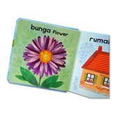 My Baby & Me - My Sensory Kata Pertama Board Book - touch & feel di setiap halaman (Bhs Indonesia & Inggris)