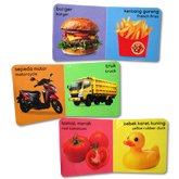 My First Library Kata Pertama, Huruf, Angka 9 Board Books (English - Indonesian)