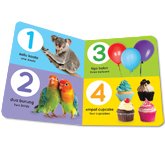 Bilingual Angka Warna Bentuk Board Book (2 bahasa: Bhs Indonesia & Inggris)