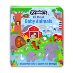 FunFacts All About Baby Animals - with Over 50 flaps to lift Board Book