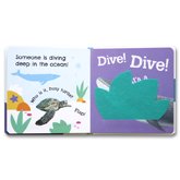 Baby's First Sea Animals Board Book With 5 Felt Flaps to Lift!