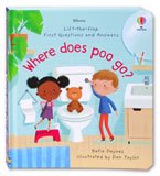 Usborne Lift-the-flap First Questions and Answers - Where Does Poo Go?