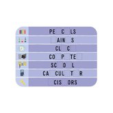 Learn Easy Words with Magnetic Letters (includes 132 magnets & 12 activity tables)